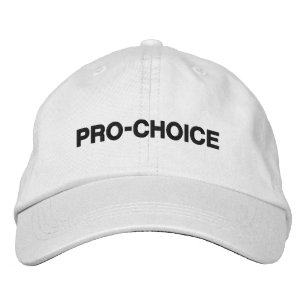 Boné Escolha pró-vida preto e branco personalizado mini