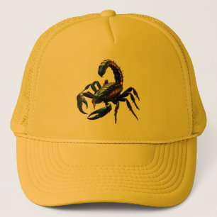 Boné Escorpião Preto Venenoso