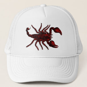 Boné Escorpião vermelho - chapéu #1