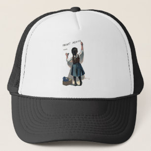 Boné Escrevendo de chocolate
