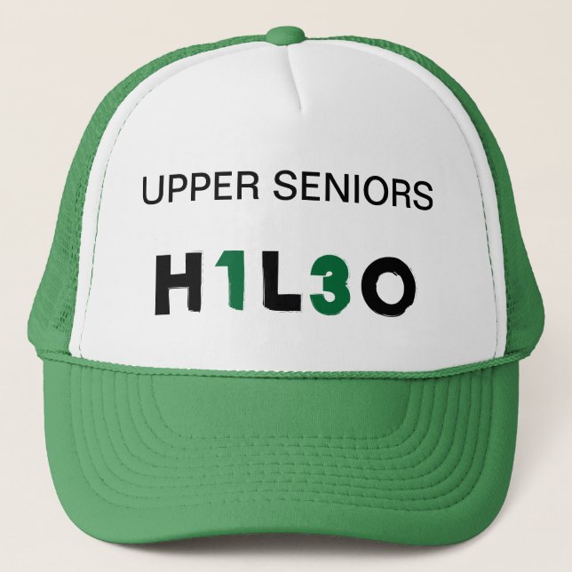 BONÉ ESCRITA VERDE DE W/GREEN (Frente)