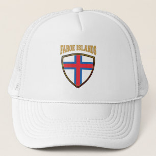 Boné Escudo do Sinalizador das Ilhas Faroé