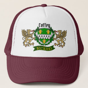 Boné Escudo irlandês Coffey/O'Coffey w/Griffins