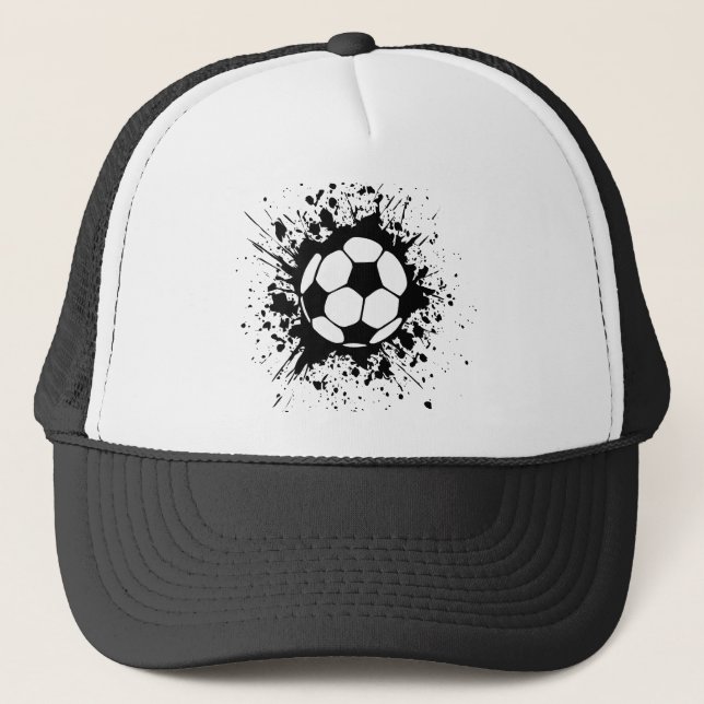 Boné esguicho de futebol. (Frente)