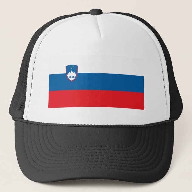 Boné Eslovênia - Bandeira Eslovênia (Frente)