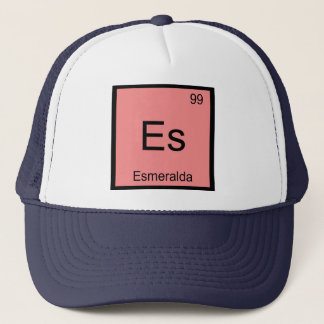 Boné Esmeralda Nome Química Elemento Tabela Periódica