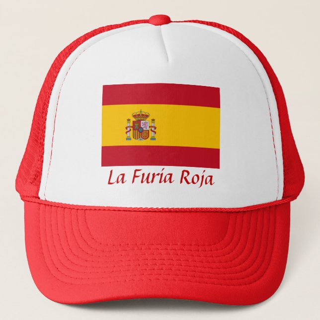Boné Espanha "La Furia Roja" (Frente)