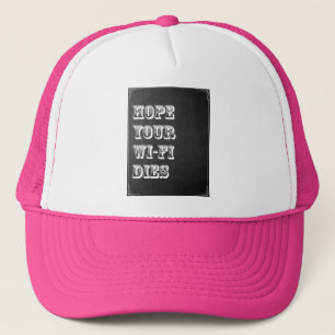 Boné Espero que o Wi-Fi morra