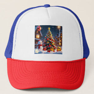 Boné "Esplendor de Árvore de Natal"
