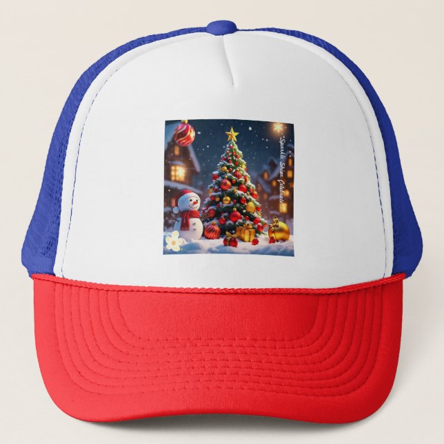 Boné "Esplendor de Árvore de Natal" (Frente)