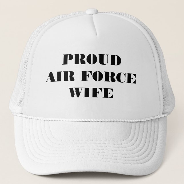 Boné Esposa da Força Aérea Orgulhosa (Frente)