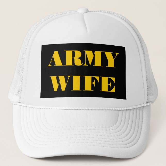 Boné Esposa do Exército do Hat (Frente)