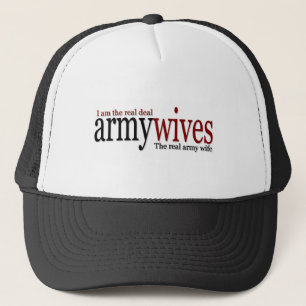 Boné esposas do exército