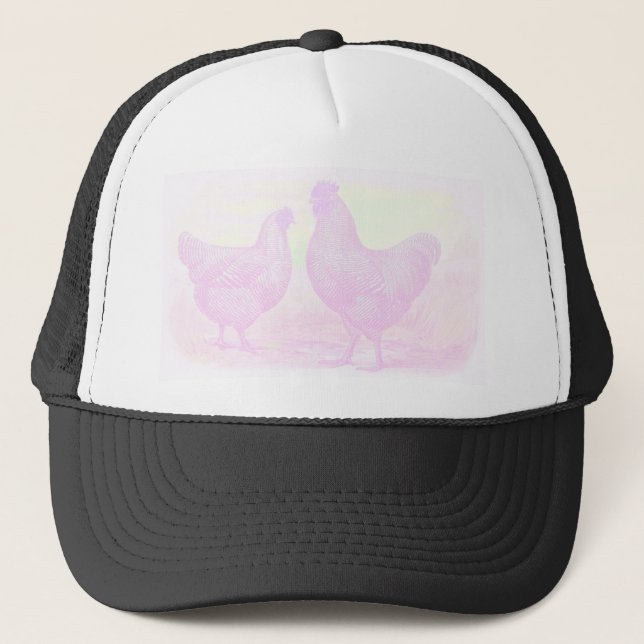 Boné Espuma rosa (Frente)
