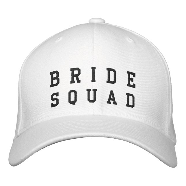 Boné Esquadrão de Noivas | Bachelorette Bridesmaid Tren (Frente)
