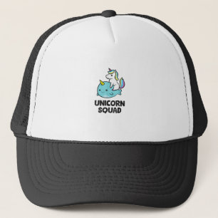 Boné Esquadrão de Unicórnio Narval Fofo Camiseta Divert