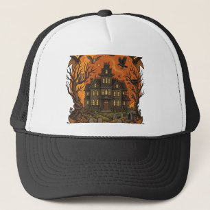 Boné Esqueça o Doce, Me Dê Alpaca Halloween Fantasma M