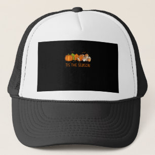 Boné Esta É A Época De Futebol Pumpkin, Escreve Tudo F