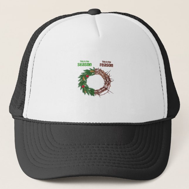 Boné Esta É A Estação É O Natal Cristão (Frente)