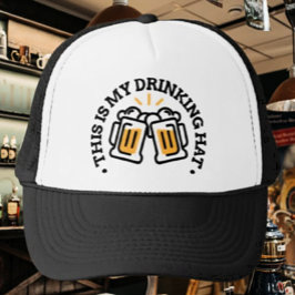 Boné Esta é a minha cerveja de chapéu de beber