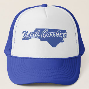 Boné Estado da Carolina do Norte: Shape Trucker Hat