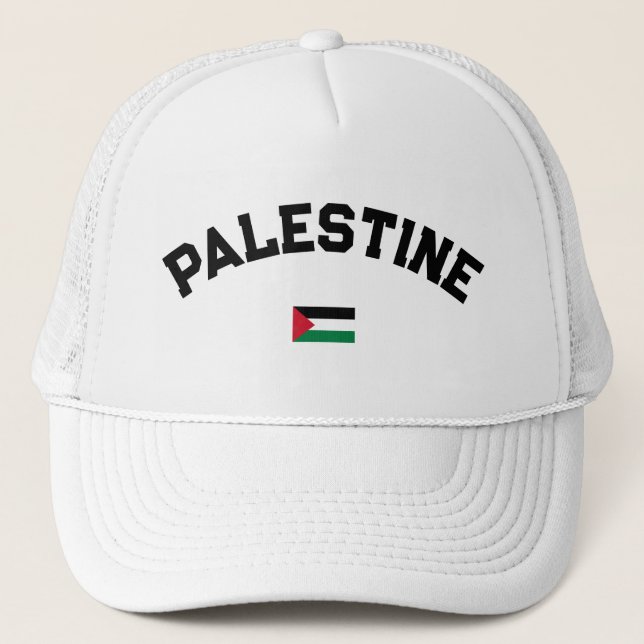 Boné Estado da Palestina Universidade da Varsity Styl (Frente)
