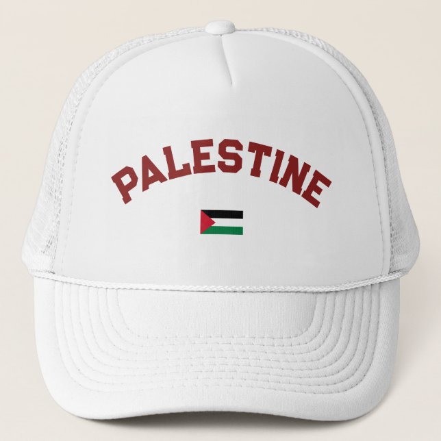 Boné Estado da Palestina Universidade da Varsity Styl (Frente)