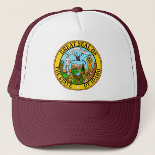 Boné Estado de Idaho Flag Trucker Hat