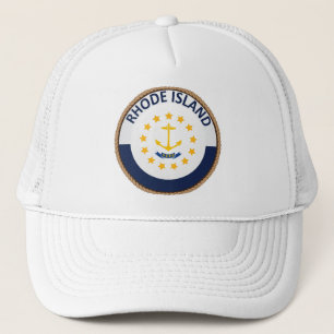 Boné Estado de Rhode Island Flag Trucker Hat