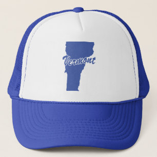 Boné Estado De Vermont Shape Trucker Hat