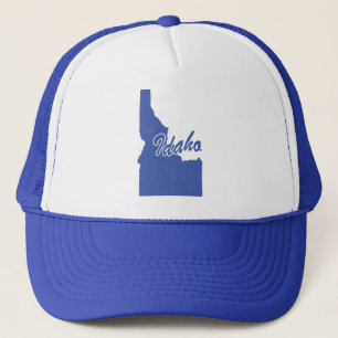 Boné Estado Do Chapéu De Caminhão De Forma Idaho