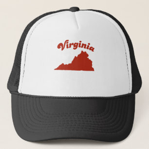 Boné Estado do vermelho de VIRGÍNIA