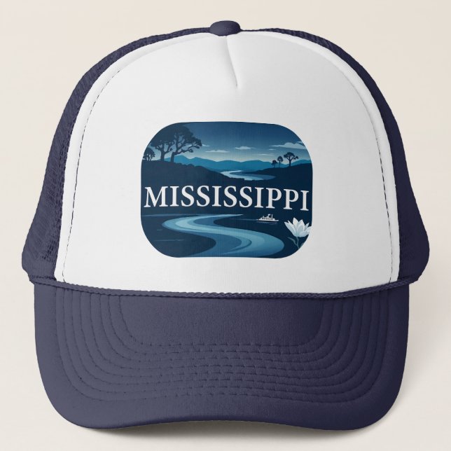 Boné Estados Unidos da América do Mississippi (Frente)