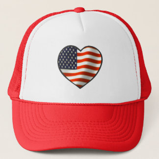 Boné Estados Unidos Flag Heart