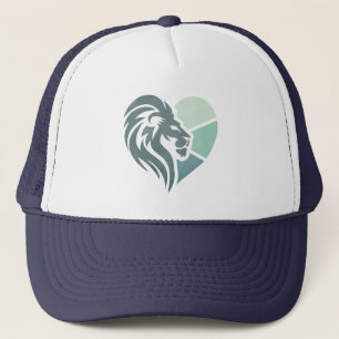 Boné Este Chapéu De Caminhoneiro De Lioncoração