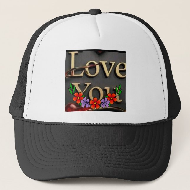 Boné Este estilo de ponto de amor (Frente)