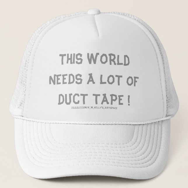 BONÉ ESTE MUNDO PRECISA DE MUITA FITA DE DUTA! (Frente)