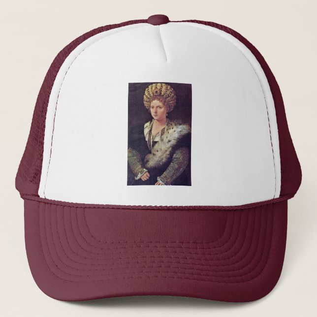 Boné ™ Estedeutsch do € de Isabella Dâ: Retrato de (Frente)