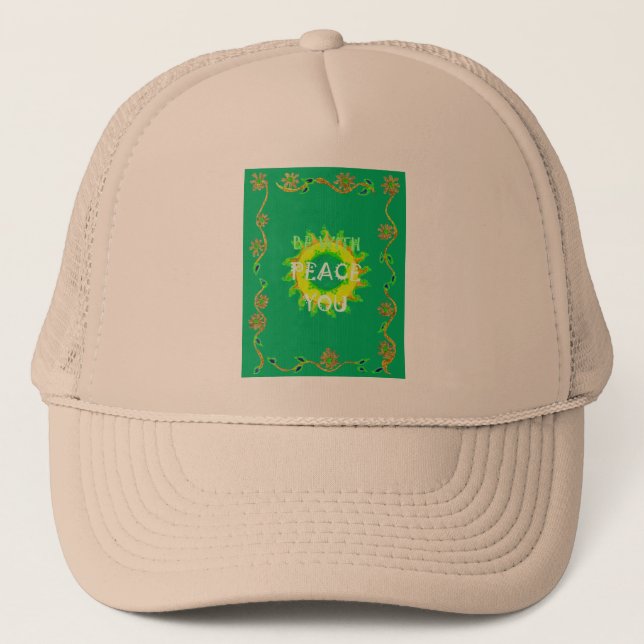 Boné Esteja Com A Paz (Frente)