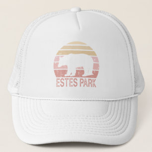 Boné Estes Park Colorado Urso Retro