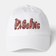 Boné Estilo Bordado de Futebol Americano Passing -