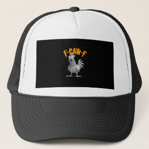 Boné Estilo Clássico Retro Engraçado F Caw F Frango