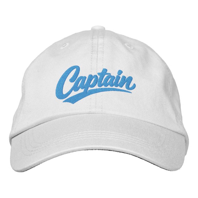 Boné Estilo de Tipografia Negrito Simples Capitão (Frente)