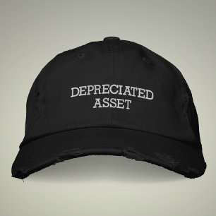 Boné Estilo de Vintage de Ativo Depreciado Afastado