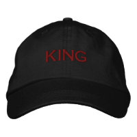 Estilo KING, Conforto Visor de Chapéu Bordado