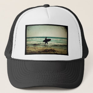 Boné Estilo Vintage Surfer Silhouette