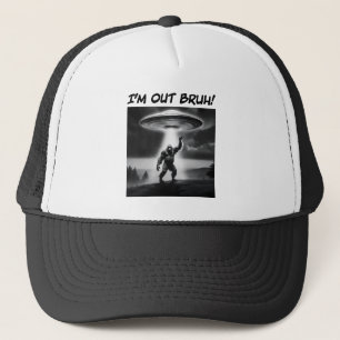 Boné Estou fora, Bruh! UFO Bigfoot