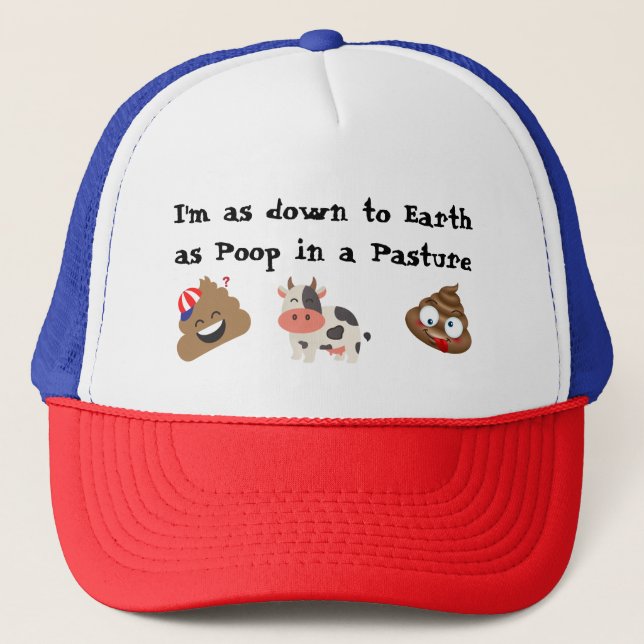 Boné Estou no Earth Trucker Hat (Frente)
