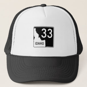 Boné Estrada de estado 33 de Idaho