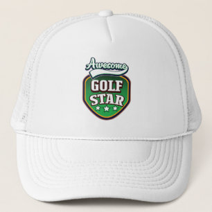 Boné Estrela de Golfe Incrível